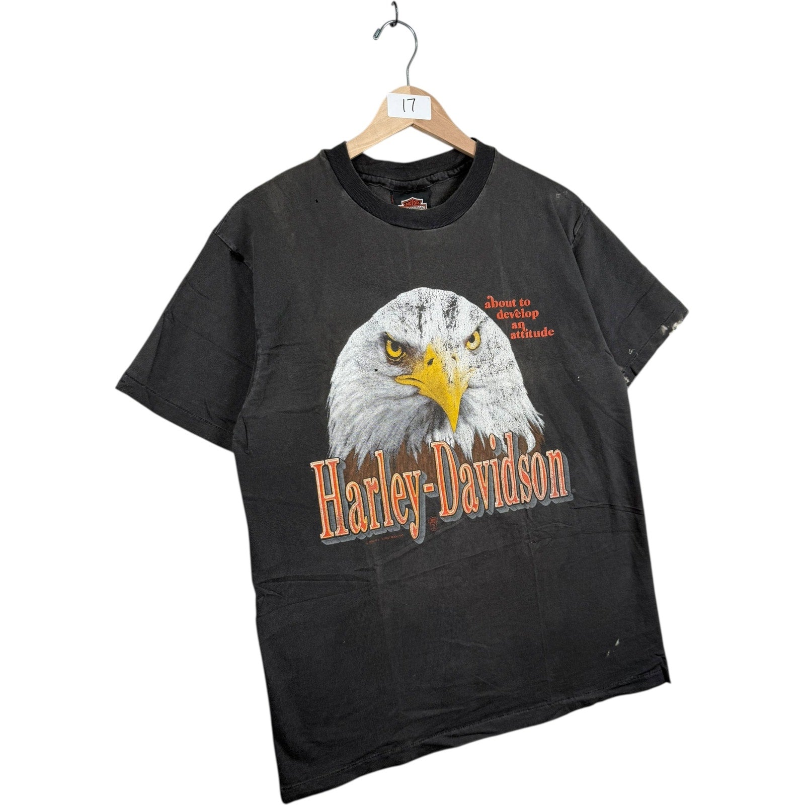 Vintage Harley Davidson Motorcycles Washington T-Shirt
