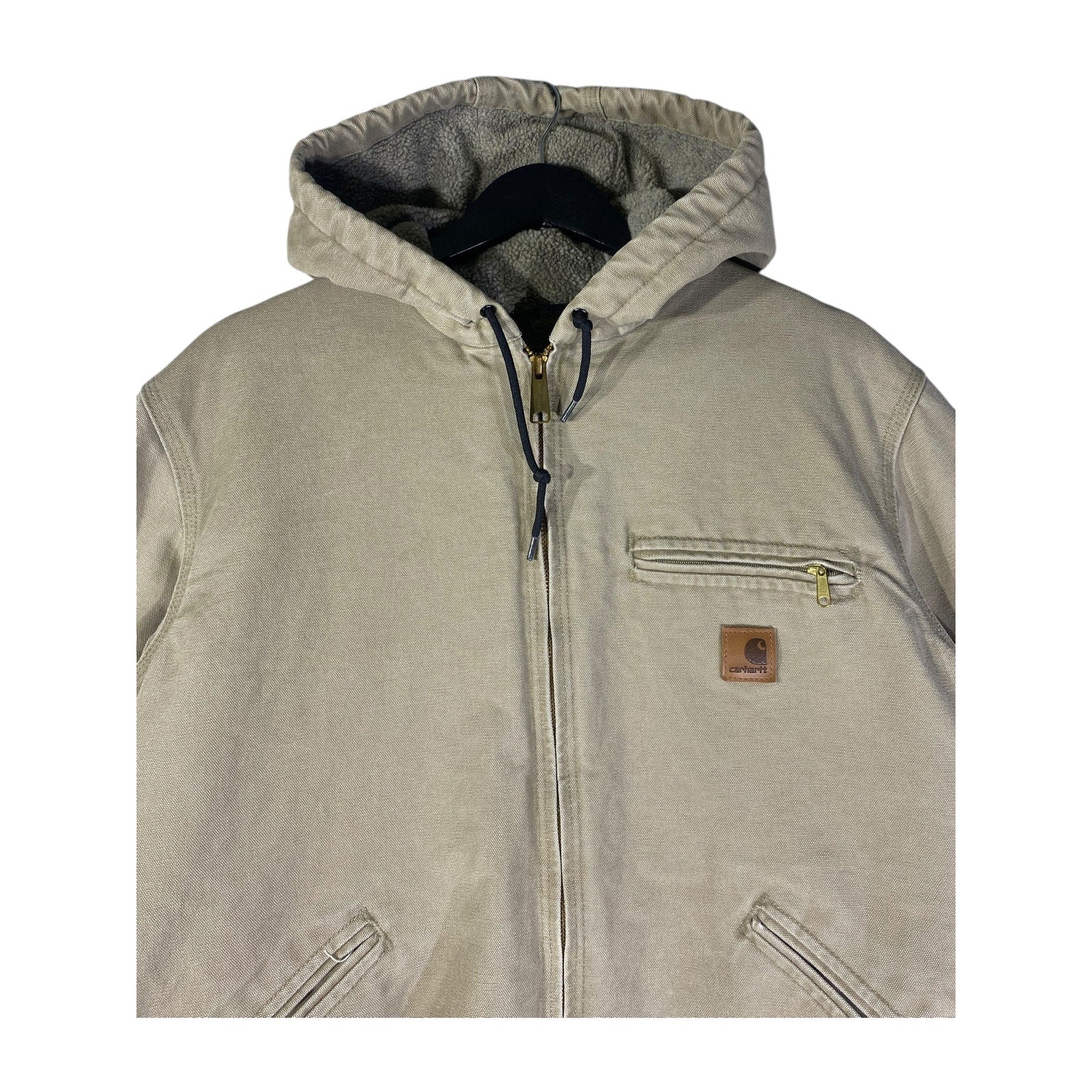 Vintage Carhartt Fill Zip Workwear Hoodie Jacket