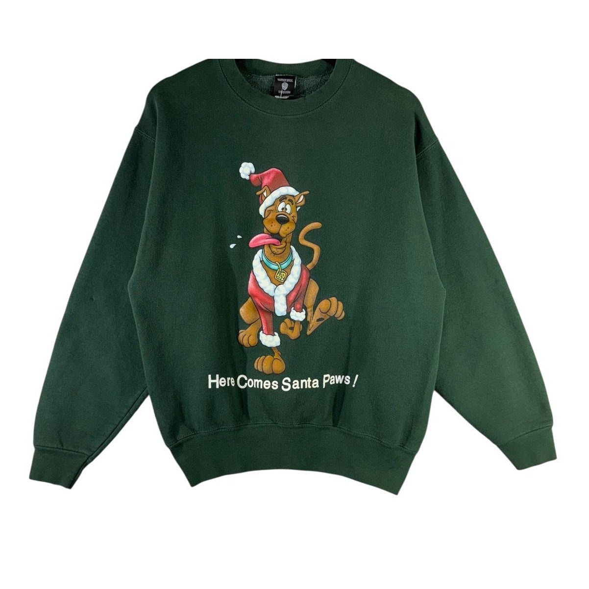 Vintage Scooby Doo "Here Comes Santa Paws!" Crewneck