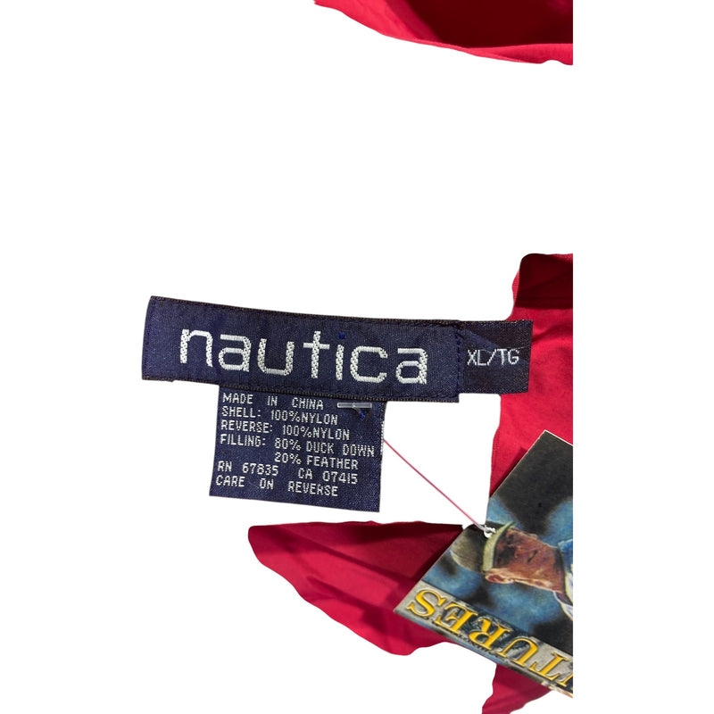 Vintage Nautica Full Zip Puffer Jacket