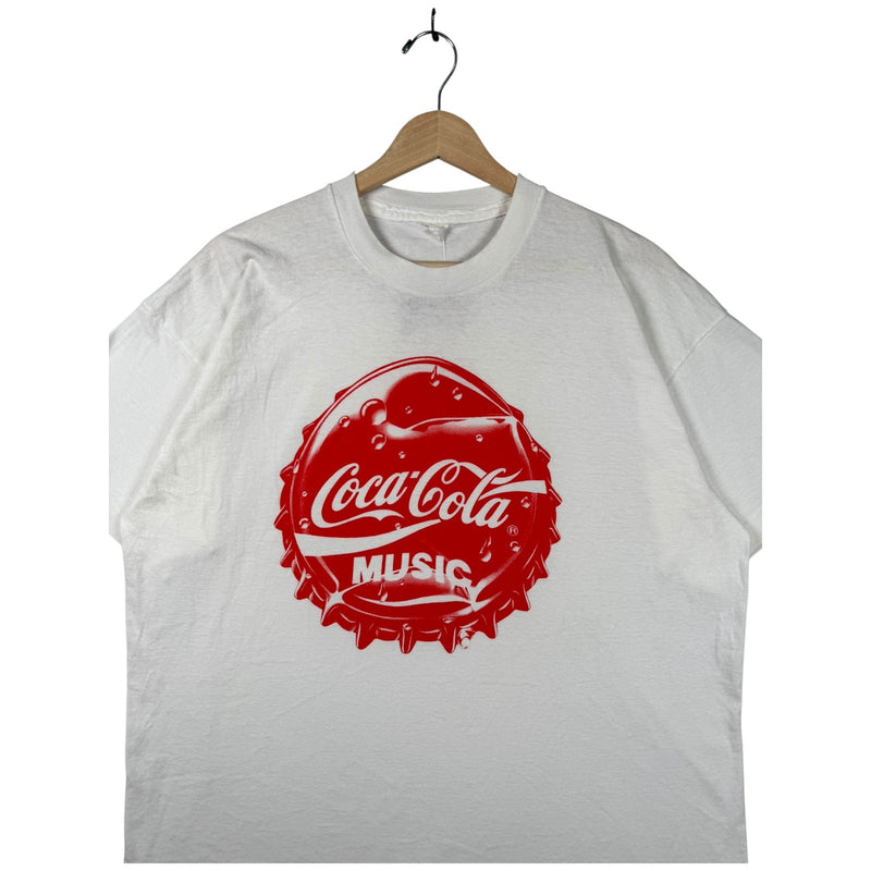 Vintage Coca Cola Music T-Shirt