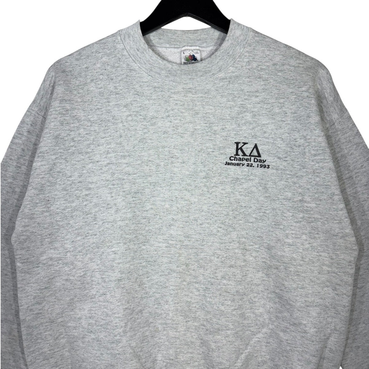 Vintage KA Chapel Day 1993 Bear Crewneck