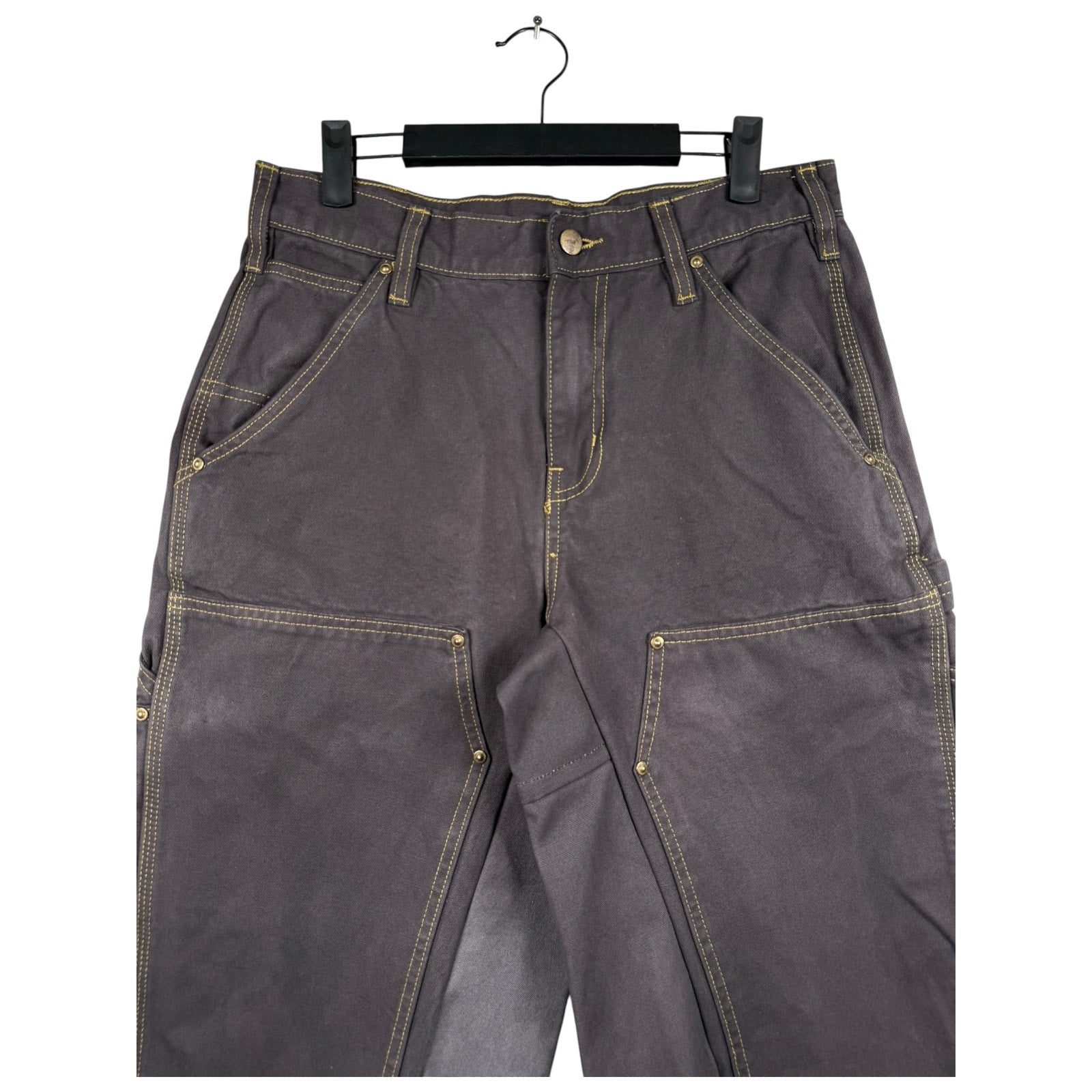 Vintage Carhartt Relaxed Raw Hem Carpenter Shorts 32