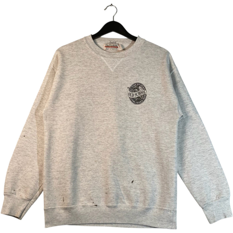 Vintage Old School Baseball Crewneck