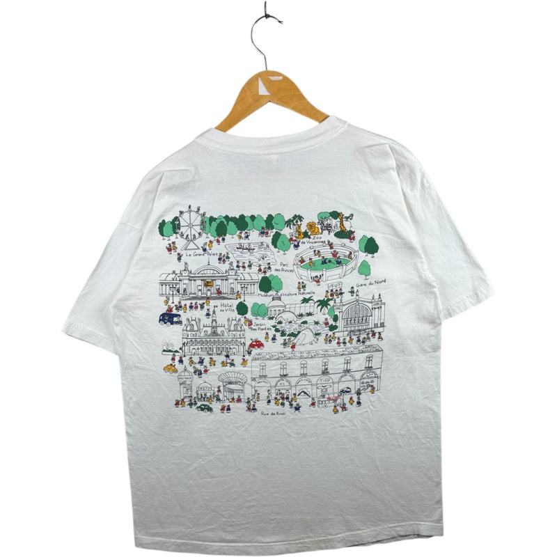 Vintage Paris City Graphic T-Shirt