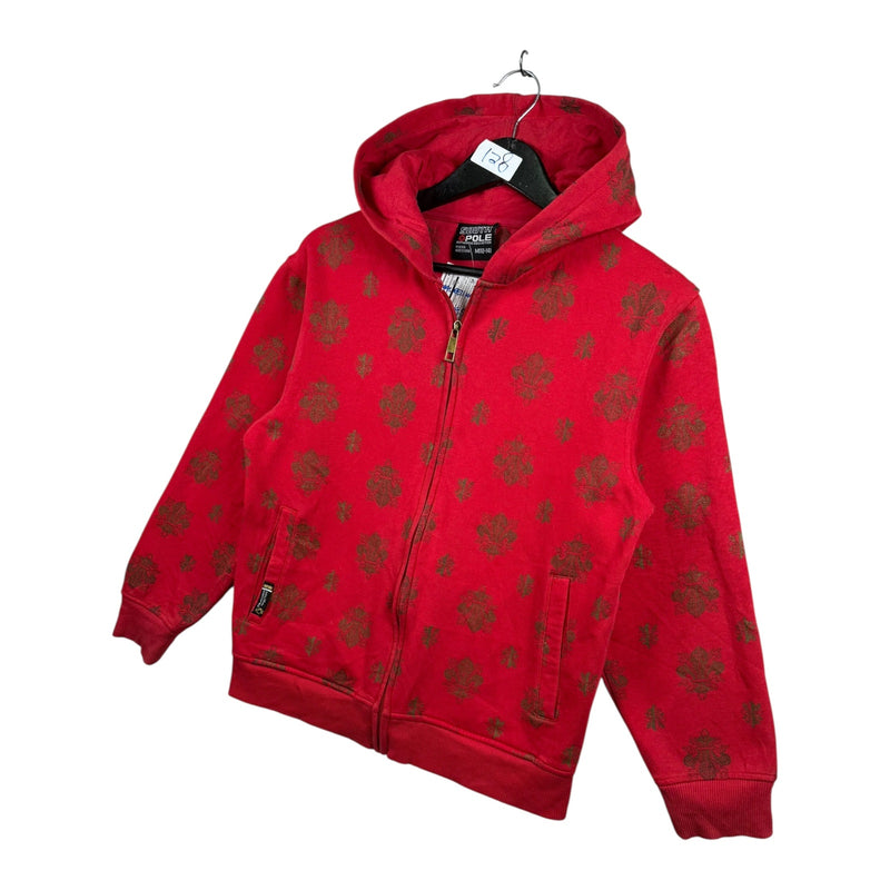 Vintage Women's South Pole Full AOP Jacket Hoodie