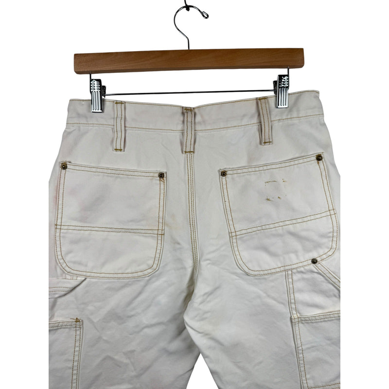 Vintage Carhartt Utility Cargo Denim Shorts 32