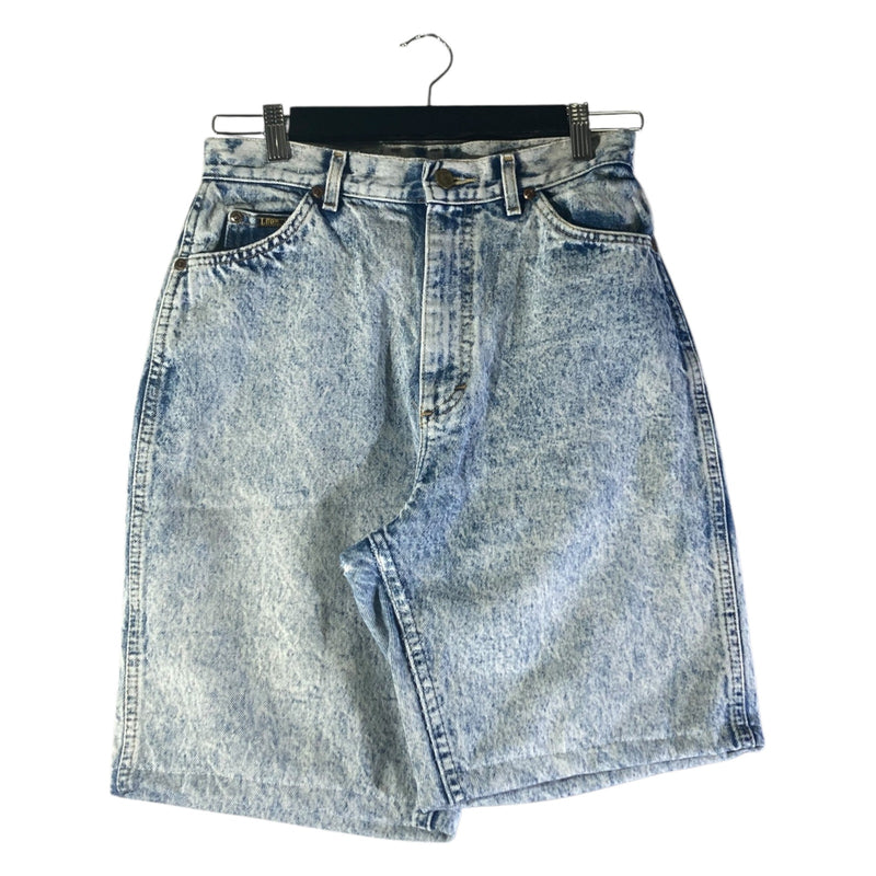 Vintage Acid Wash Denim Shorts 28