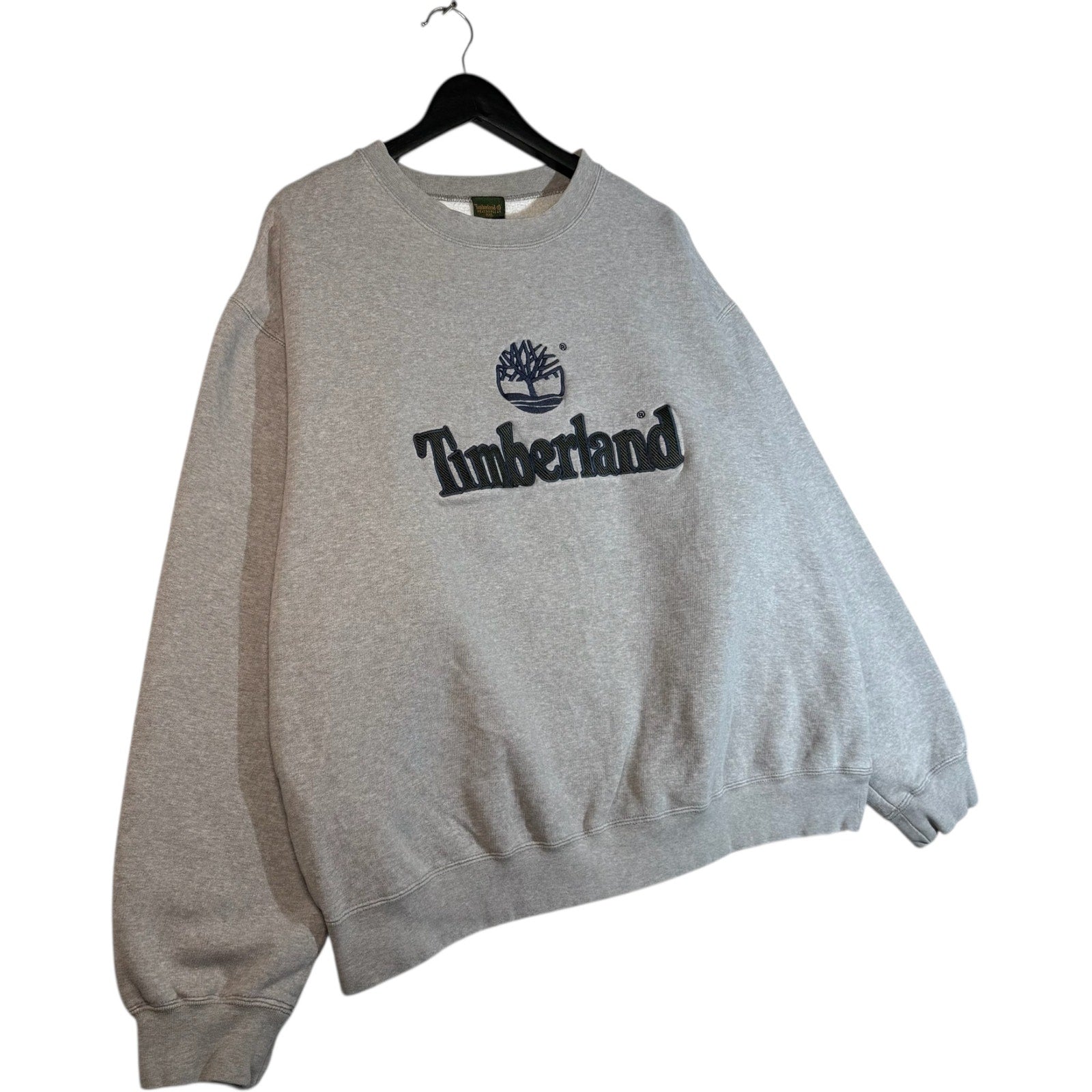 Vintage Timberland Logo Embroidered Spellout Crewneck