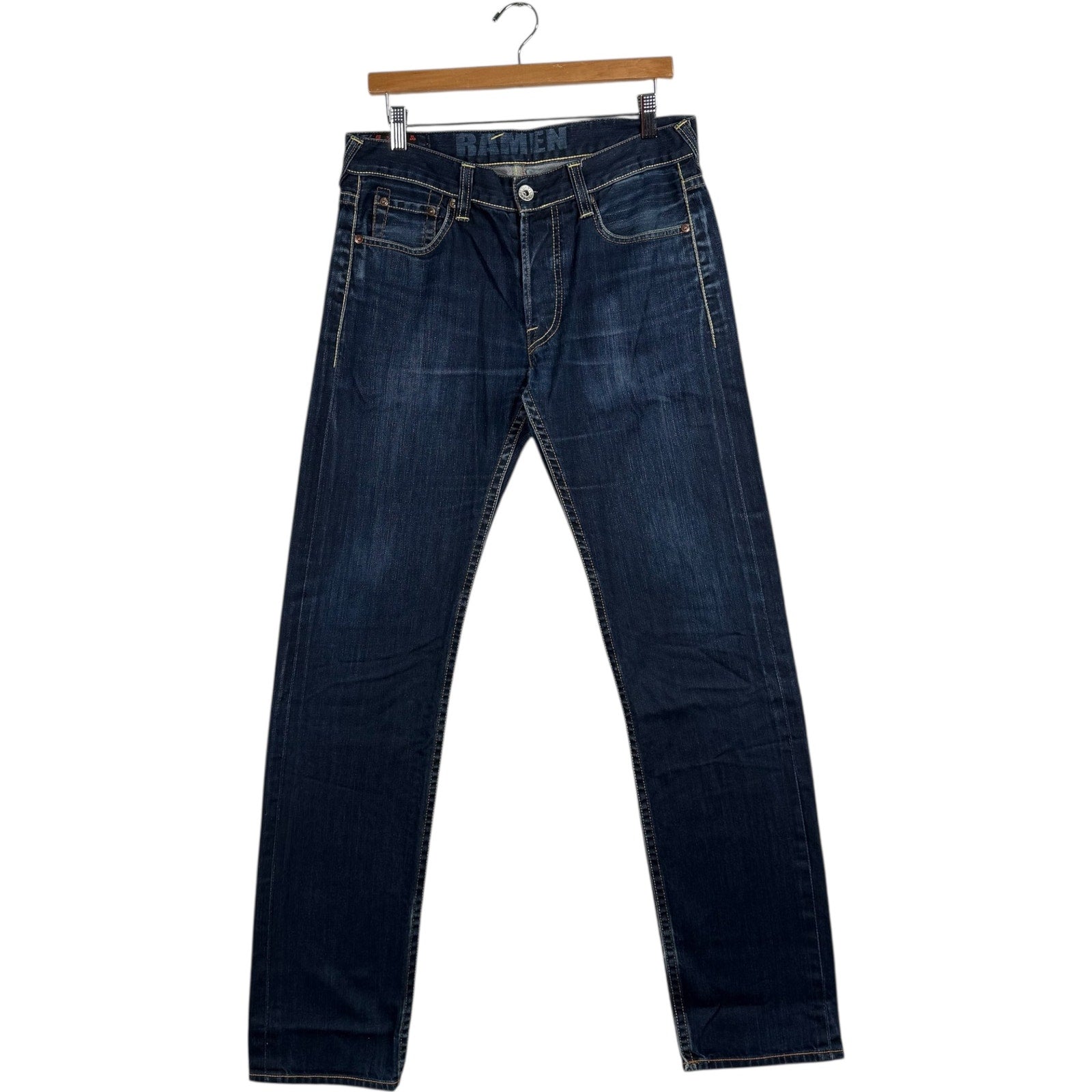 Vintage Evisu Straight Leg Denim Jeans 33x33