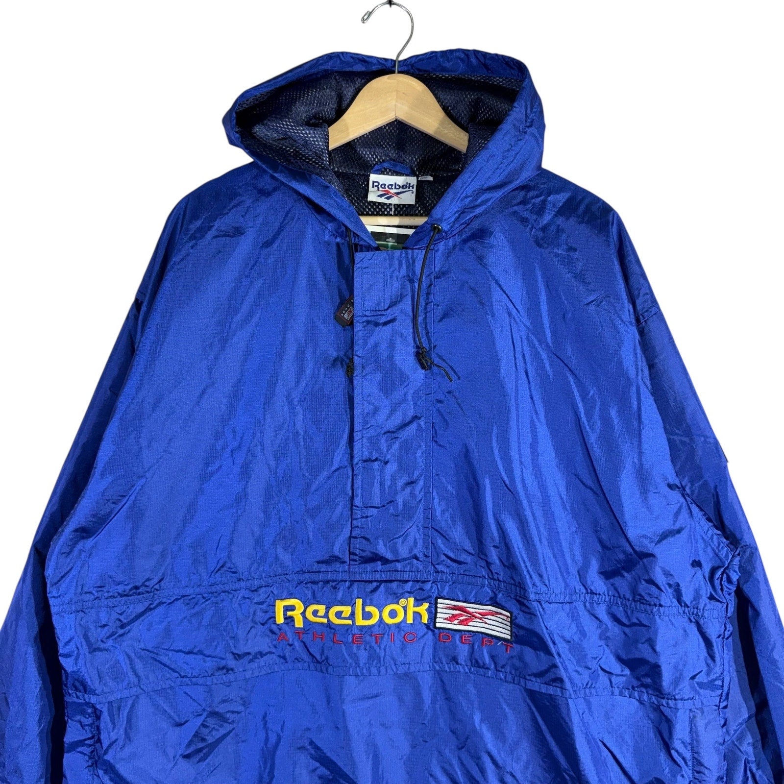Vintage Reebok Hooded Windbreaker