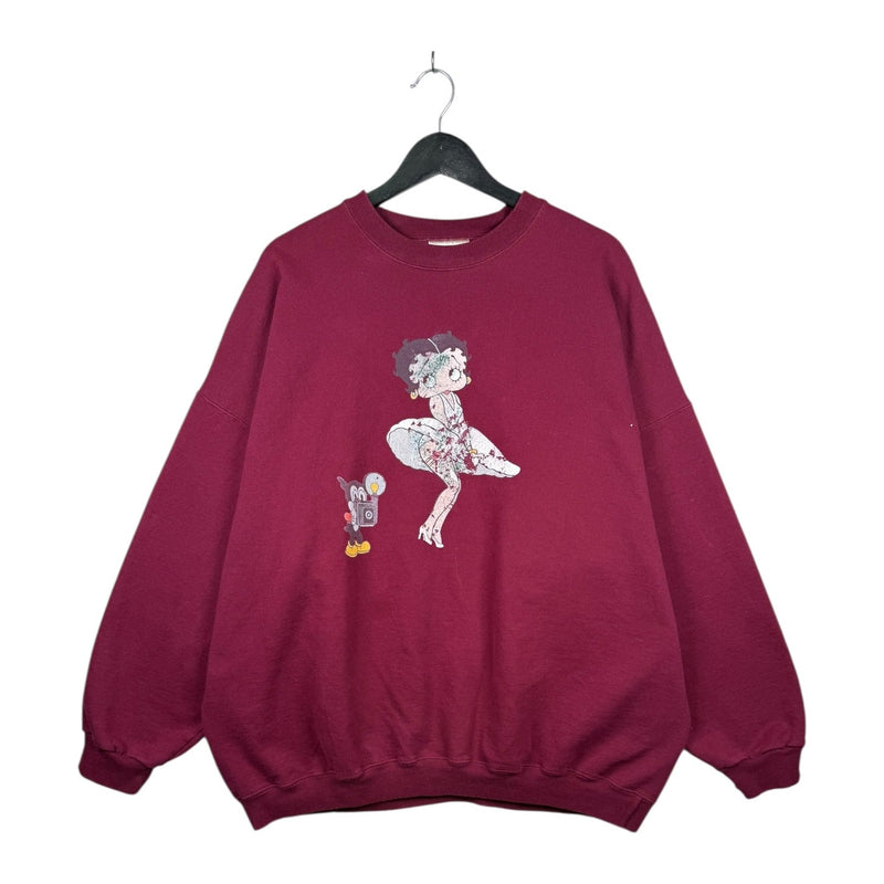 Vintage Betty Boop Cartoon Graphic Crewneck