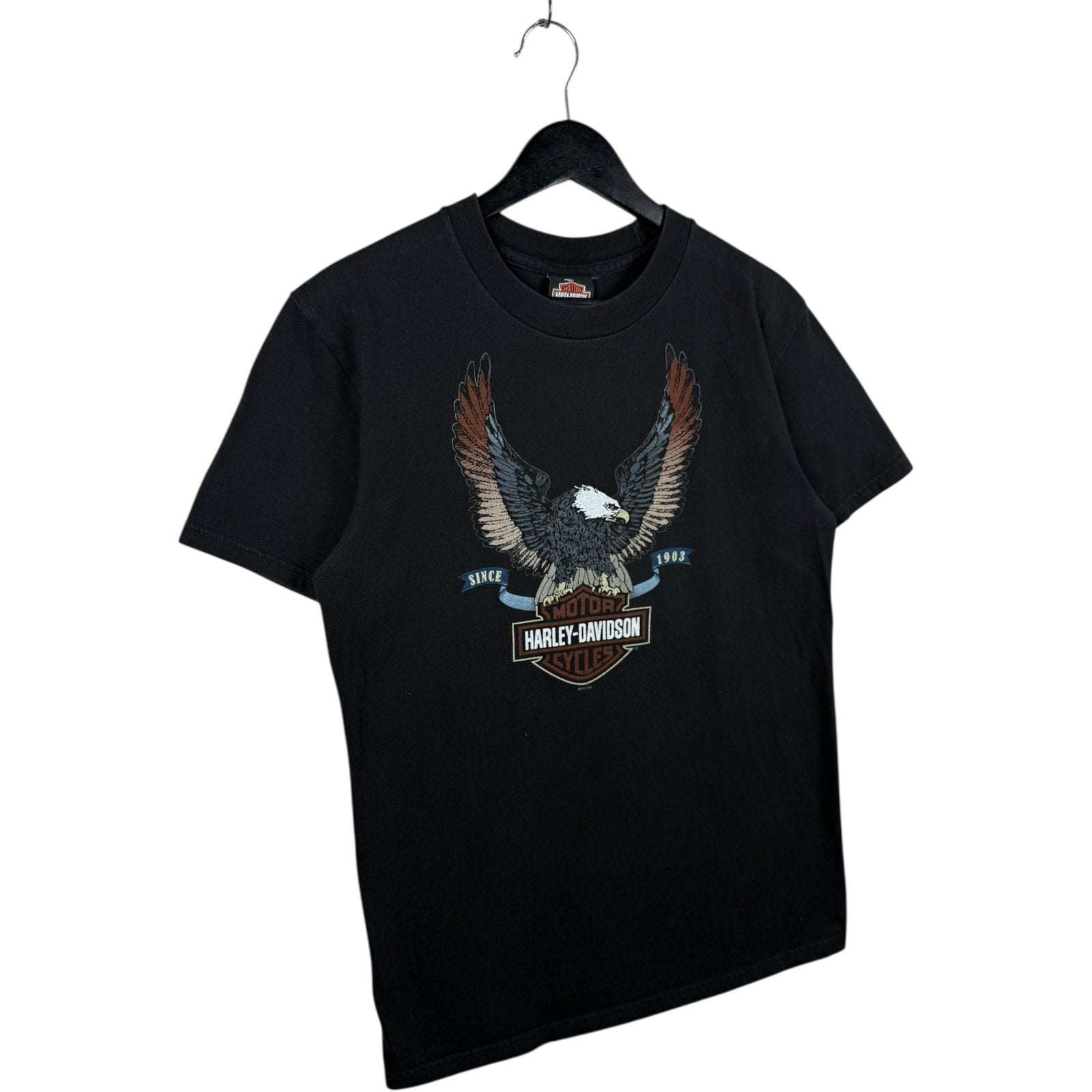 Vintage Harley Davidson Eagle Bristol Connecticut T-Shirt