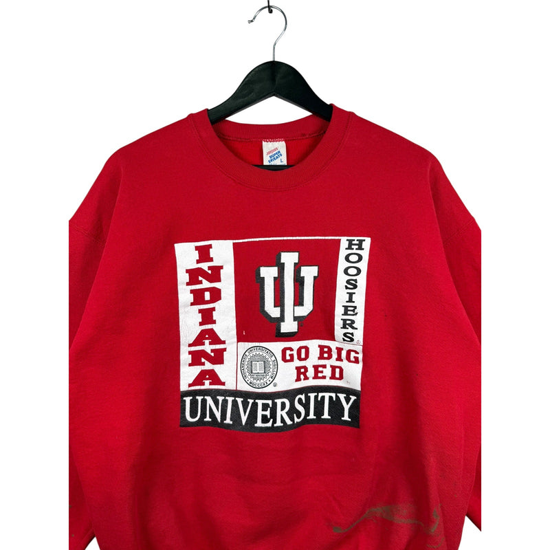 Vintage Jerzees Indiana University Hoosiers Basketball Sweatshirt