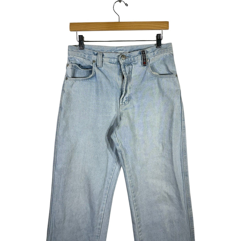 Vintage WXY Gigantic Straight Leg Denim Jeans 30 x 31