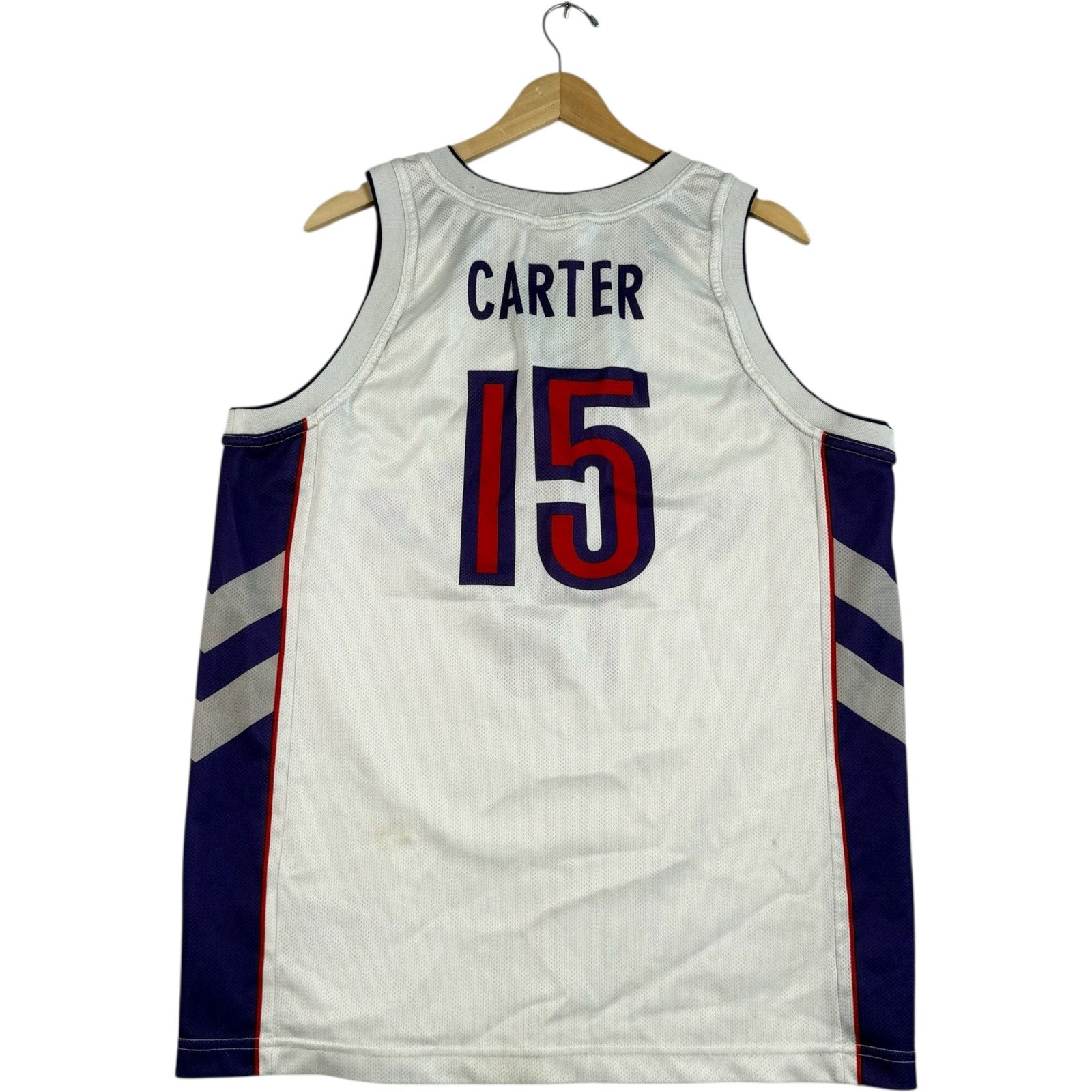 Vintage Champion Toronto Raptors Vince Carter #15 NBA Jersey