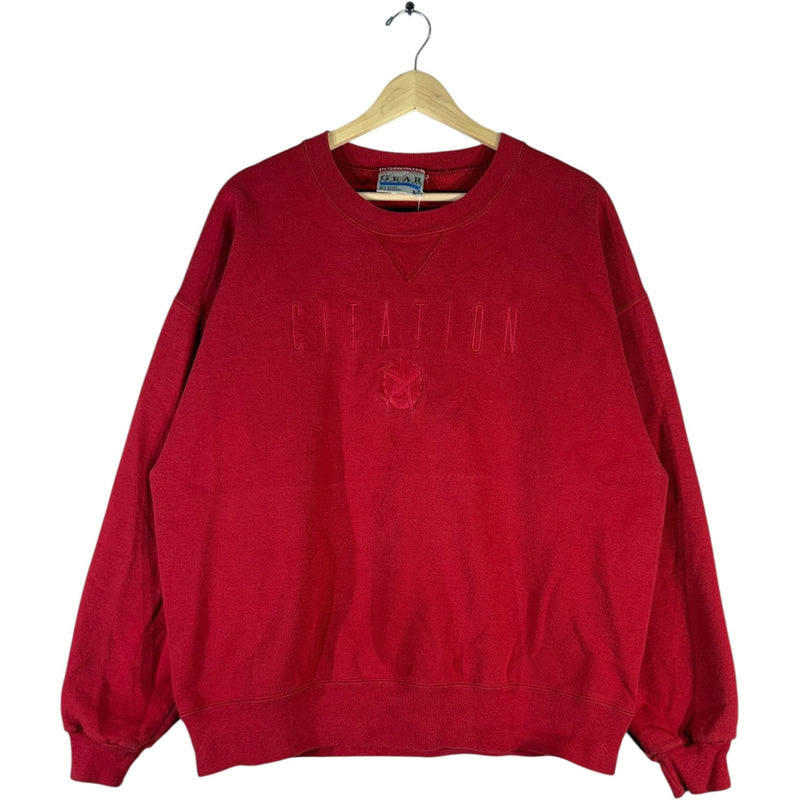 Vintage Citation Embroidered Crewneck