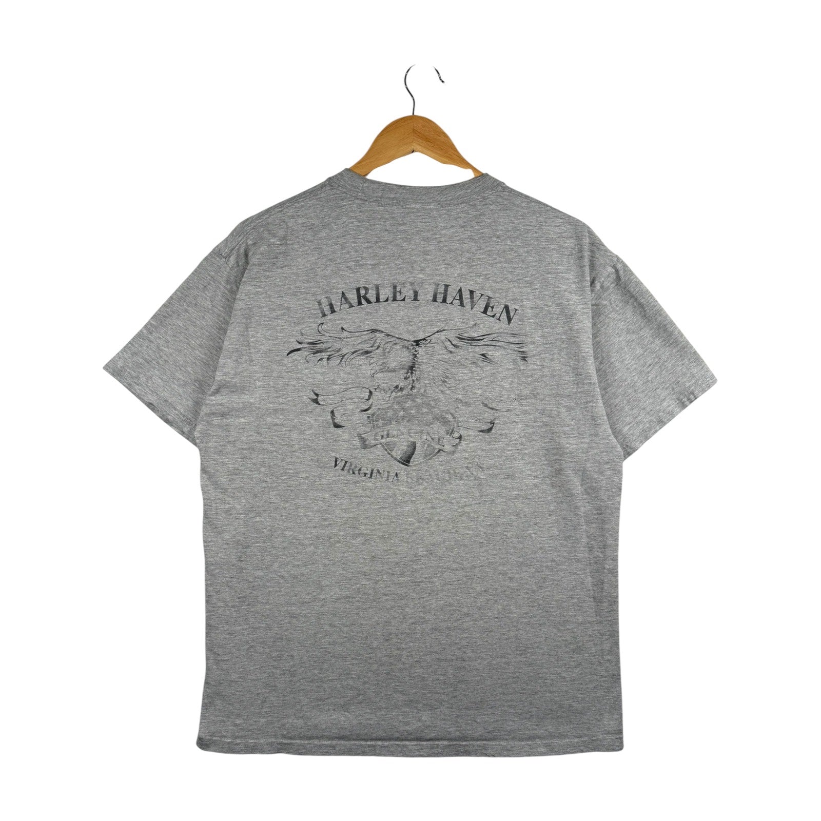 Vintage Harley Davidson Haven Virginia Eagle T-Shirt