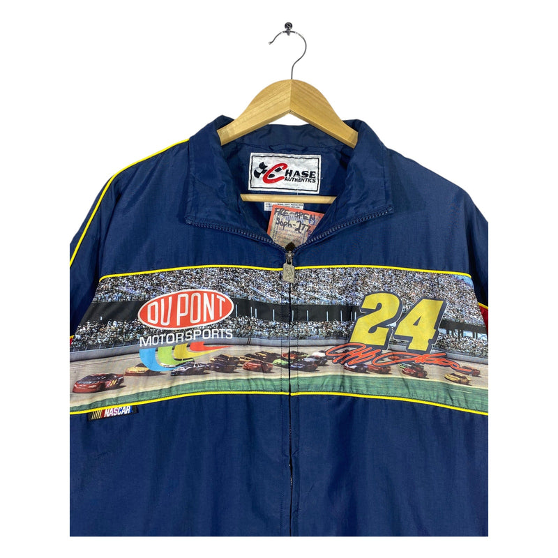 Vintage Chase DU Pont Motorsport 24 Bomber Jacket