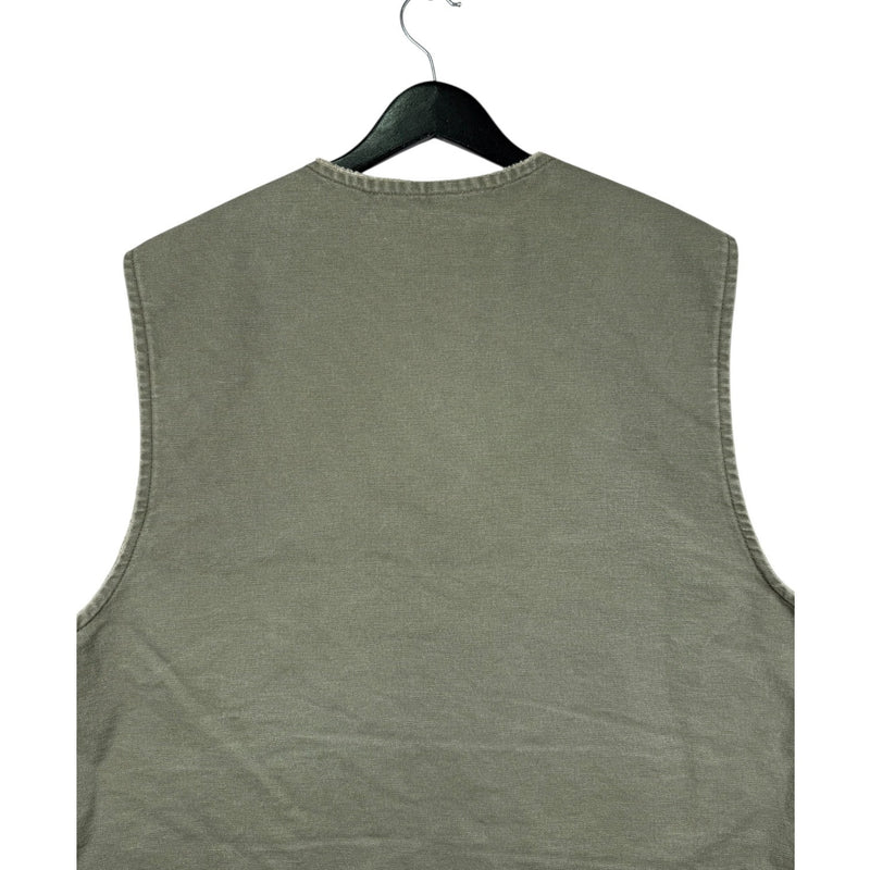 Vintage Carhartt Sherpa Lined Workwear Vest