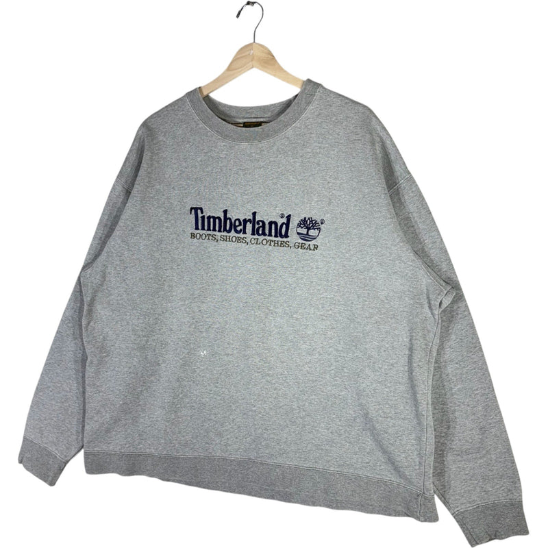 Vintage Timberland Spellout Logo Crewneck