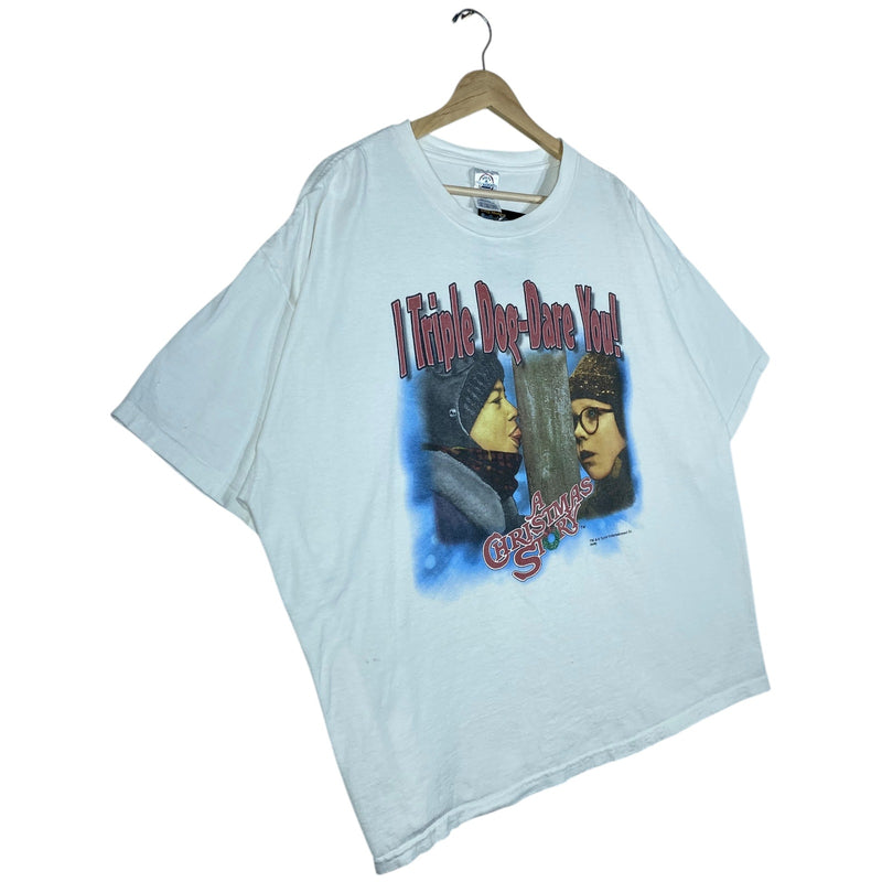 Vintage A Christmas Story Graphic Print T-Shirt