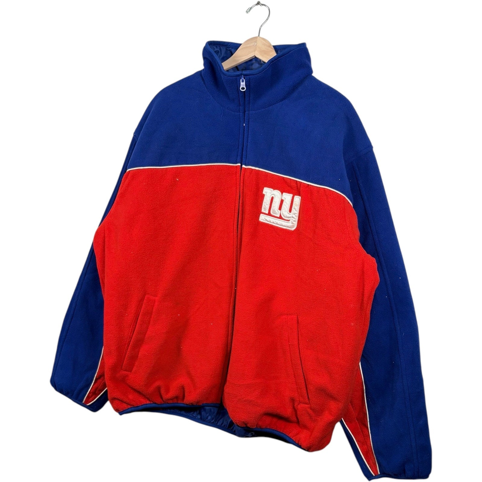 Vintage NFL New York Giants Spellout Puffer Jacket
