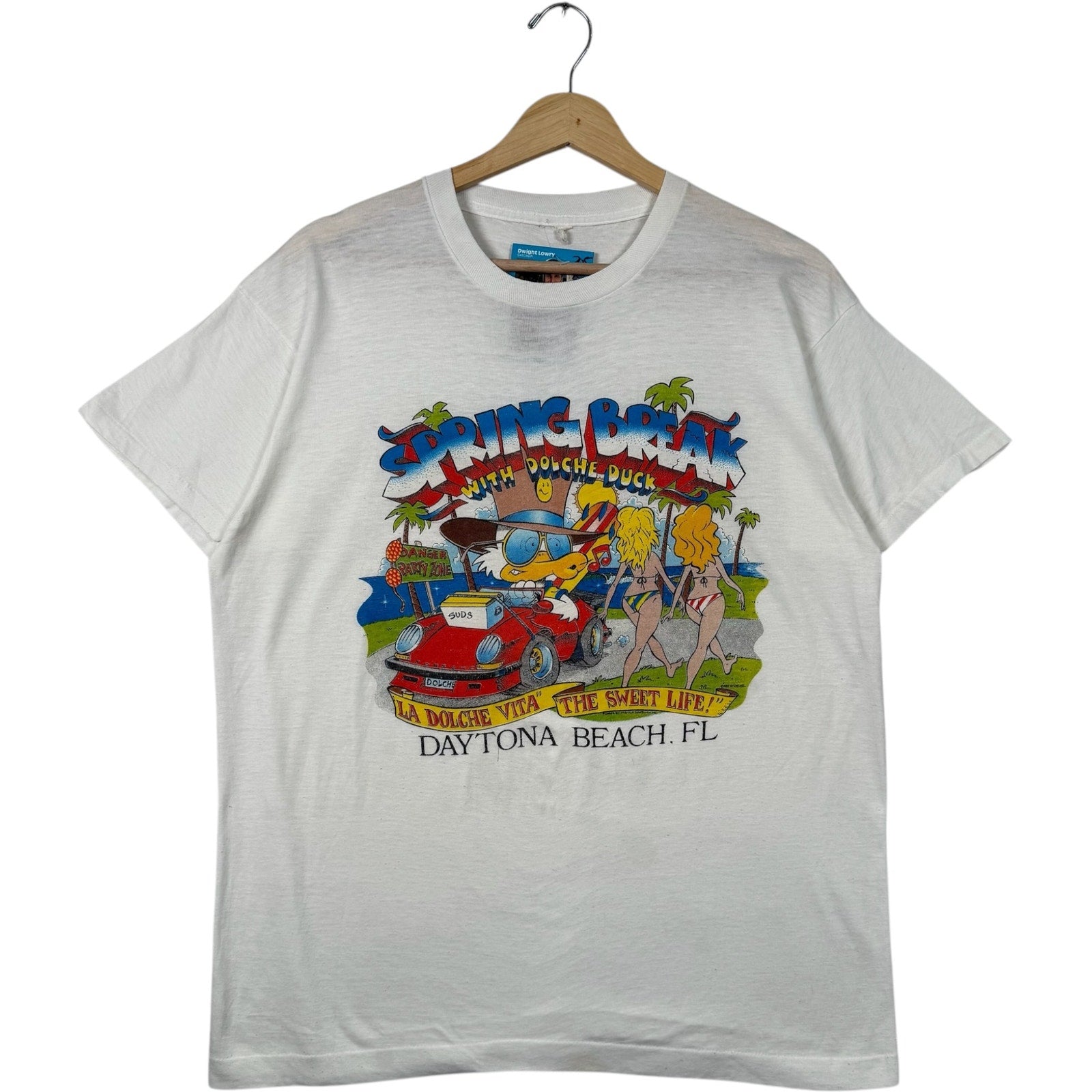 Vintage Spring Break Dolche Duck Daytona Beach Tee