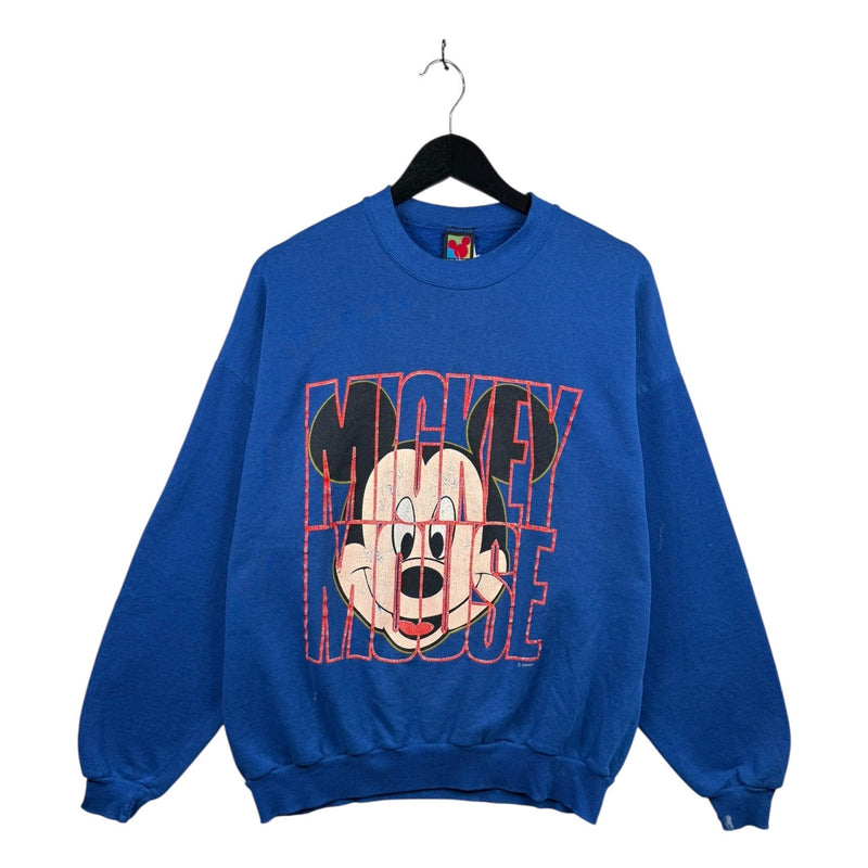 Vintage Disney Mickey Mouse Spellout Crewneck