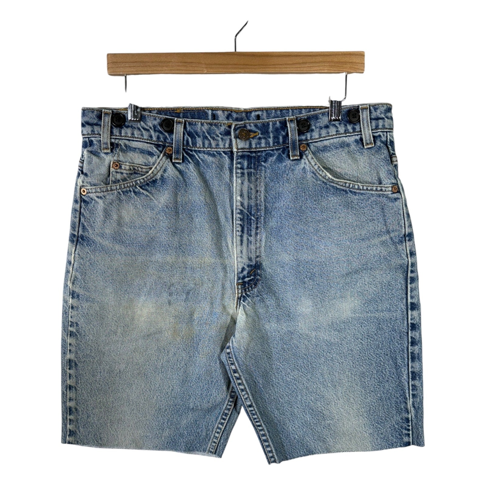 Vintage Levi's Orange Tab 517 Denim Shorts 36