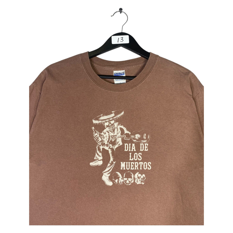 Vintage Gildan Dia De Los Muertos T-Shirt