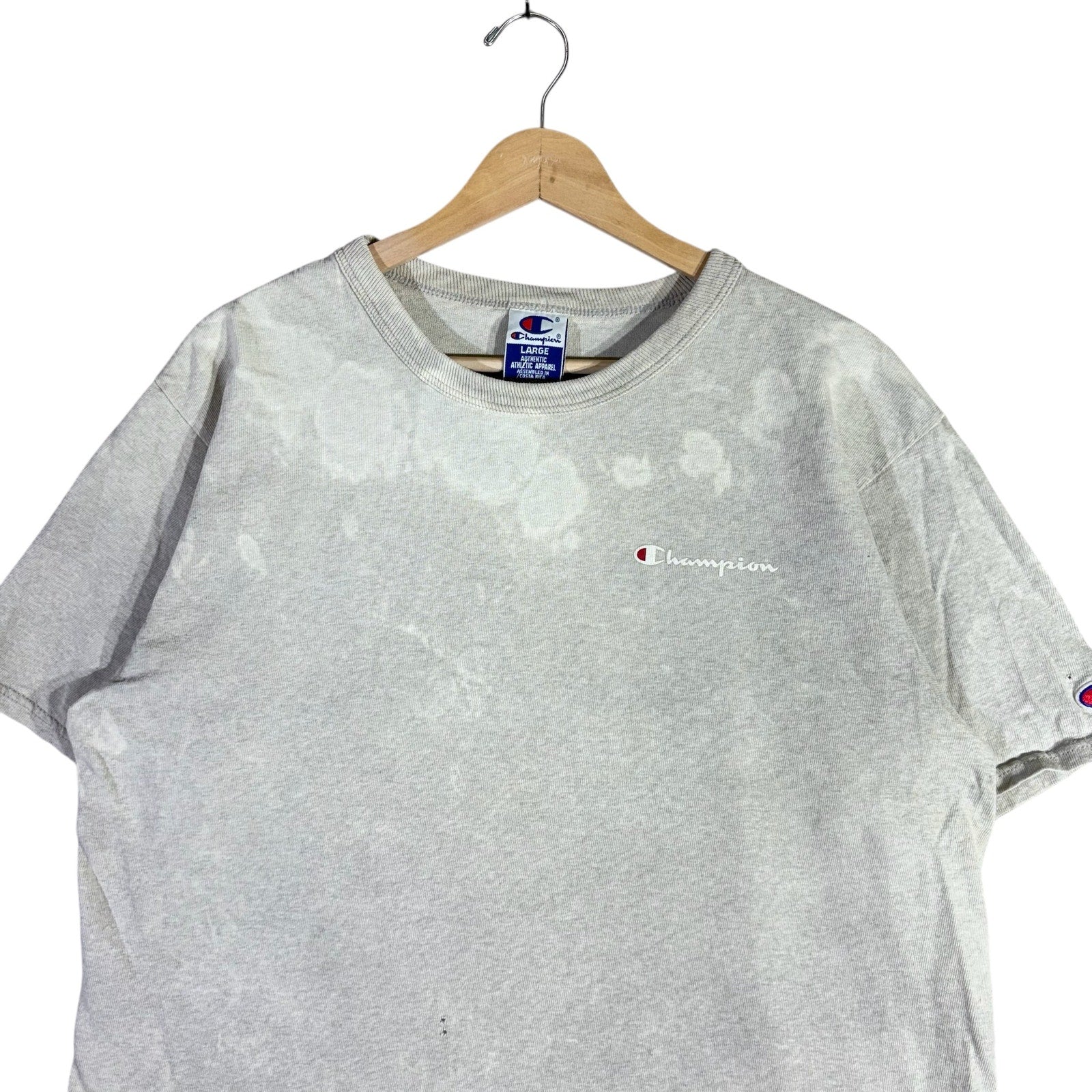 Vintage Champion Mini Logo Spellout Tee
