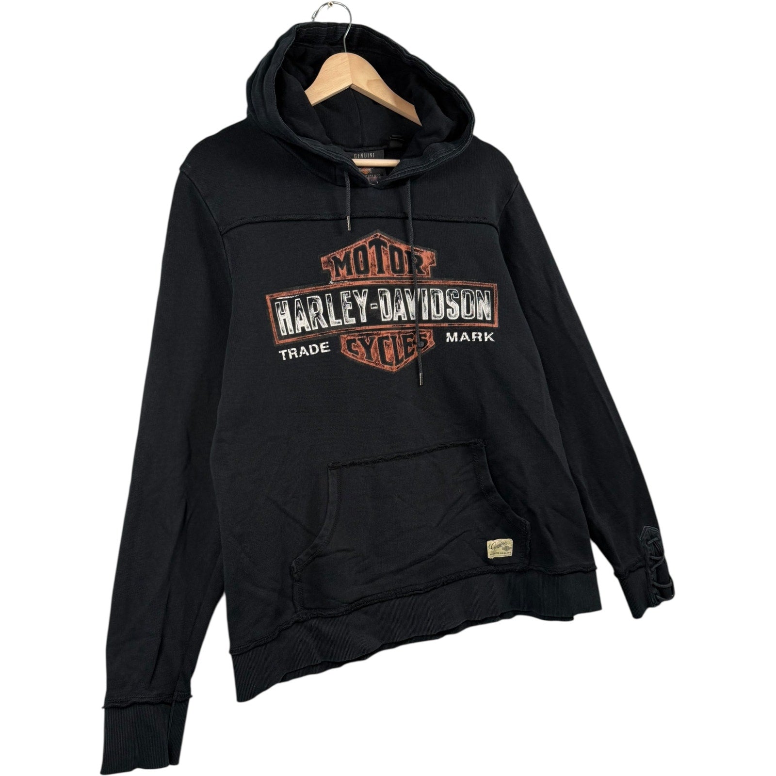 Vintage Harley Davidson Bar & Shield Hoodie