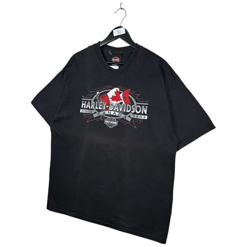 Vintage Harley Davidson Motorcycles Kitchener Canada T-Shirt