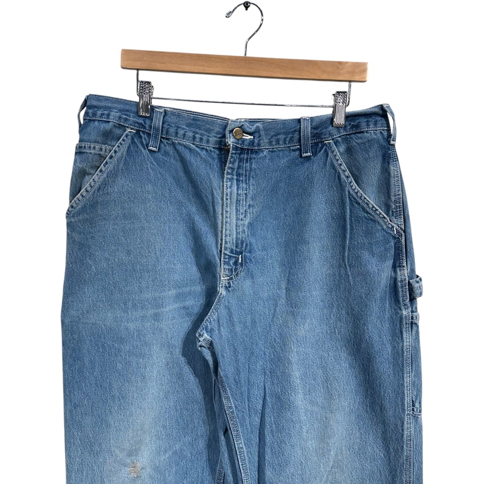 Vintage Carhartt Carpenter Denim Pants 36x32