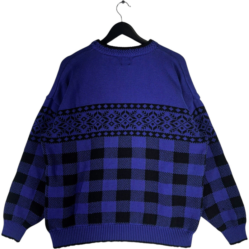 Vintage Gap Plaid Pullover Sweater
