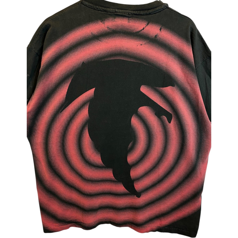 Vintage Atlanta Falcons Spiral NFL T-Shirt