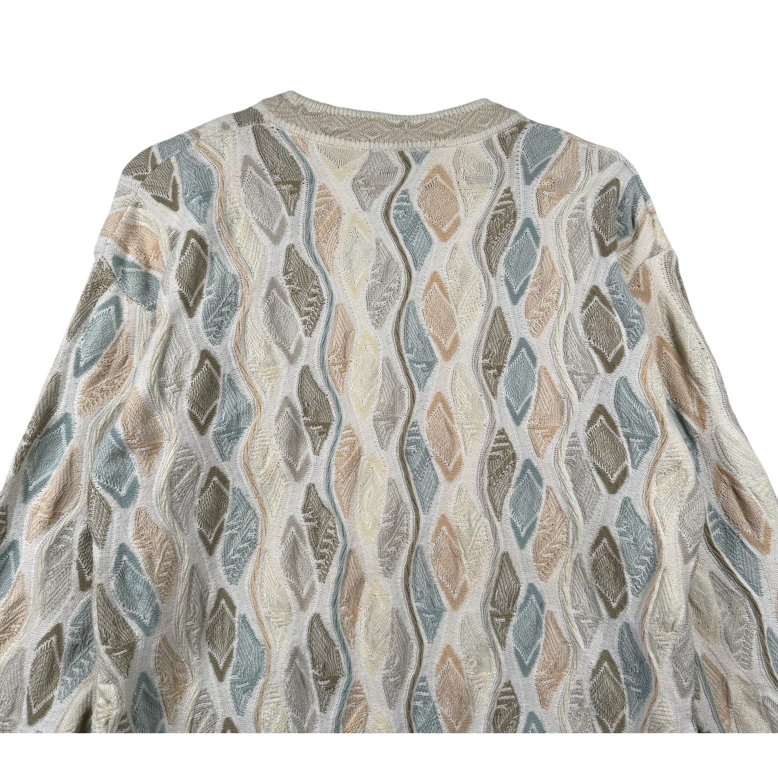 Vintage Coogi 3D Knit Textured Sweater