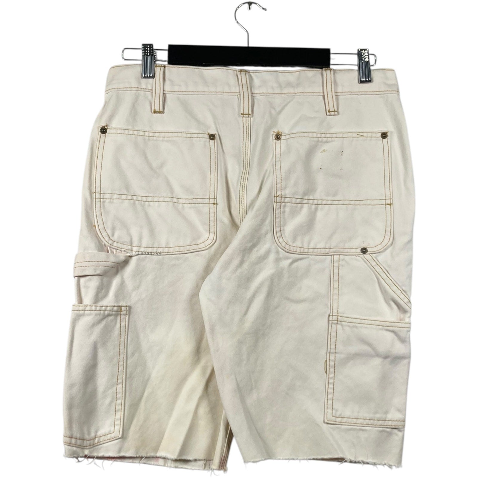 Vintage Carhartt Raw Hem Carpenter Shorts 32