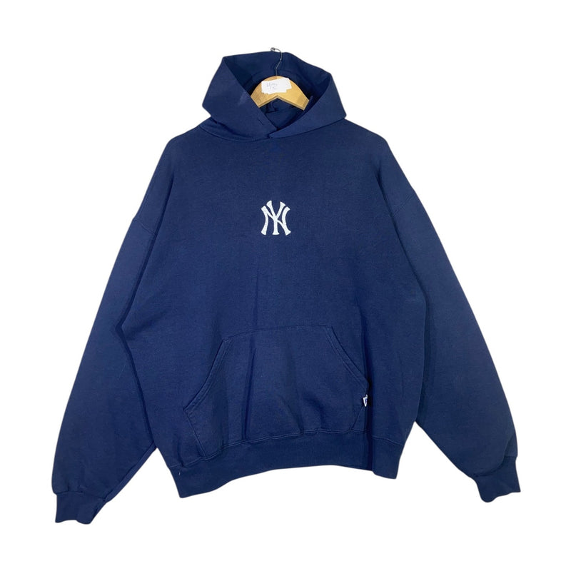 Vintage Russell Athletic New York Yankees Logo Hoodie