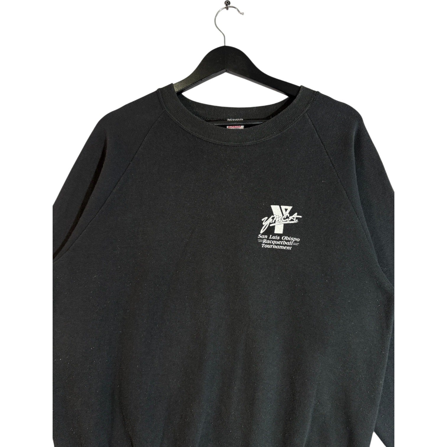 Vintage YMCA Racquet Ball Crewneck Large