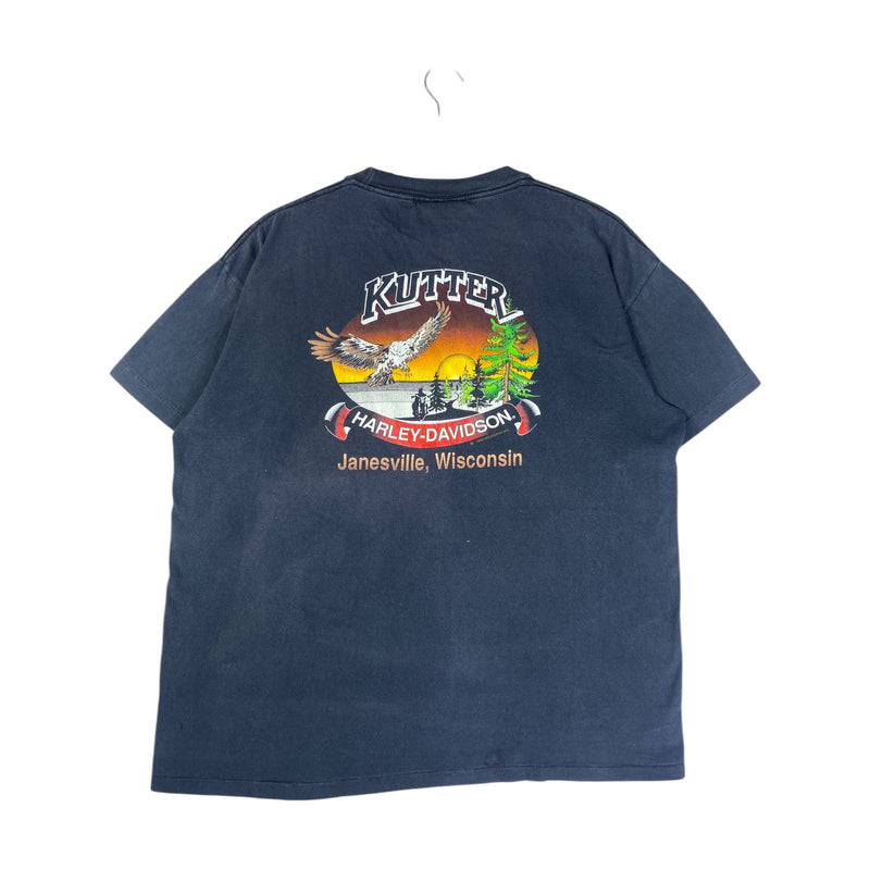 Vintage Harley Davidson Motorcycles Kutter T-Shirt