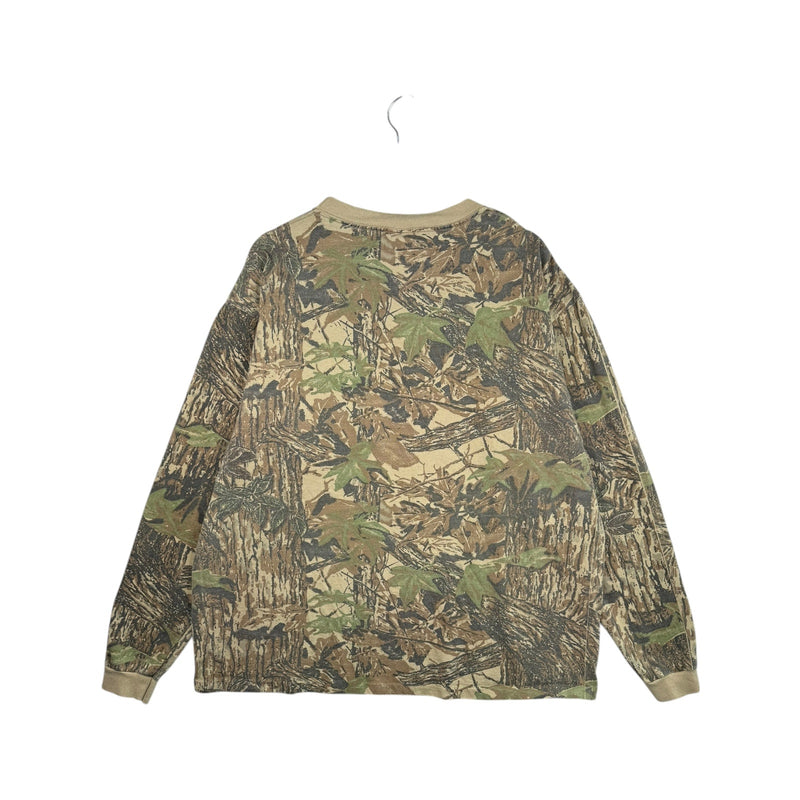 Vintage Duxbak Camo Realtree Long Sleeve T-Shirt