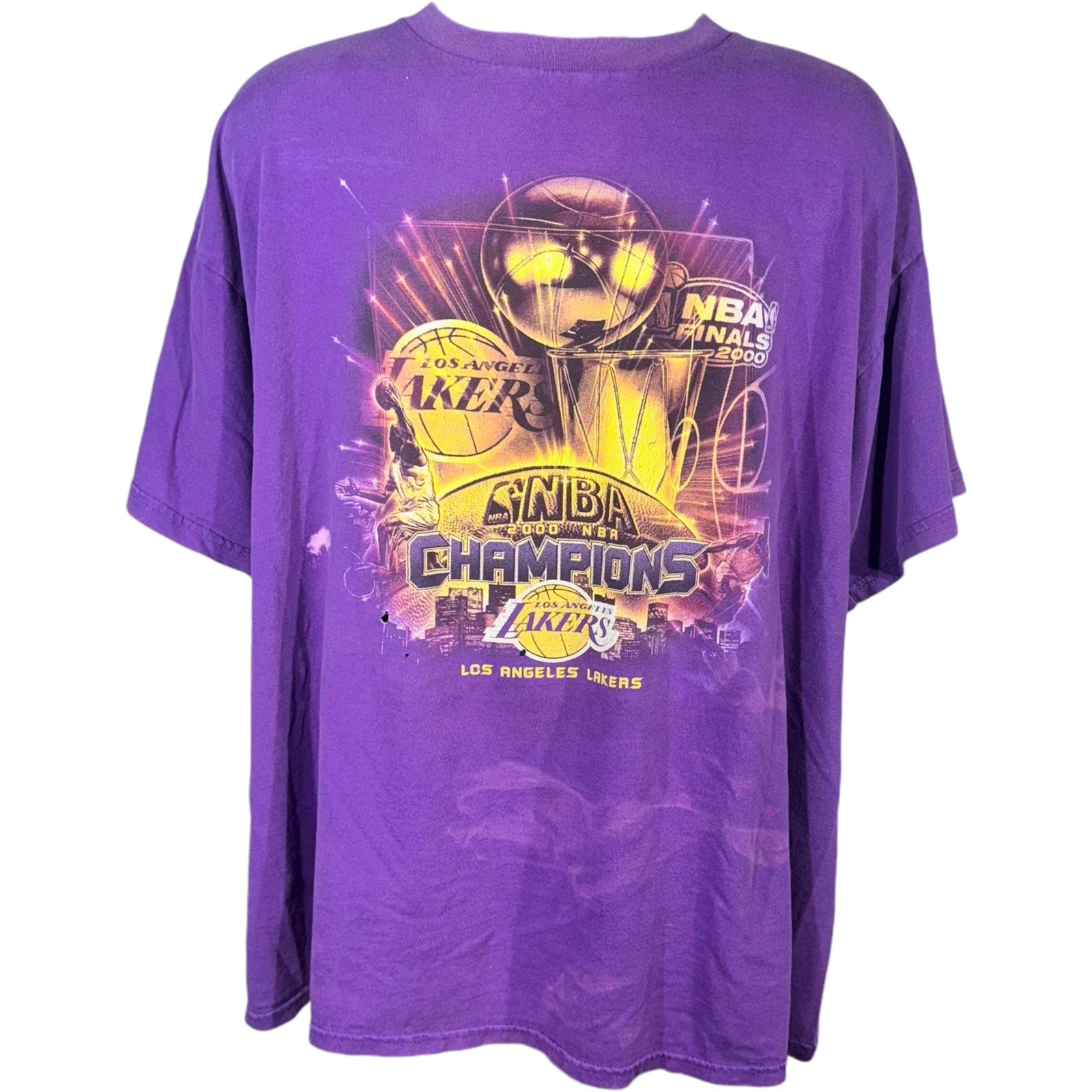 Vintage los angeles lakers outlet champion tee