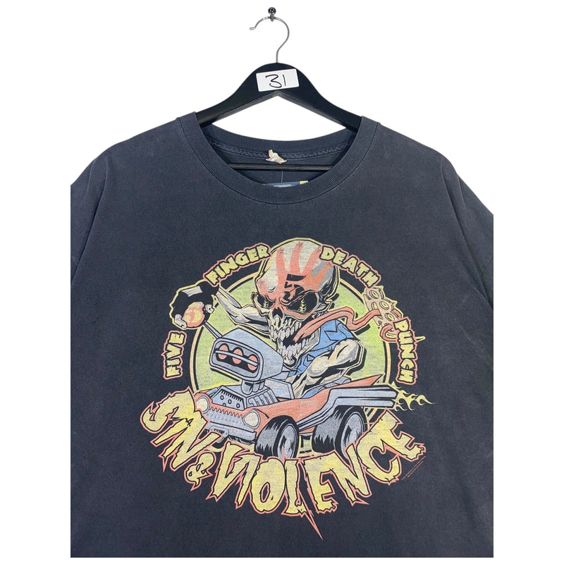Vintage Sin & Violence Five Finger Death Punch T-Shirt