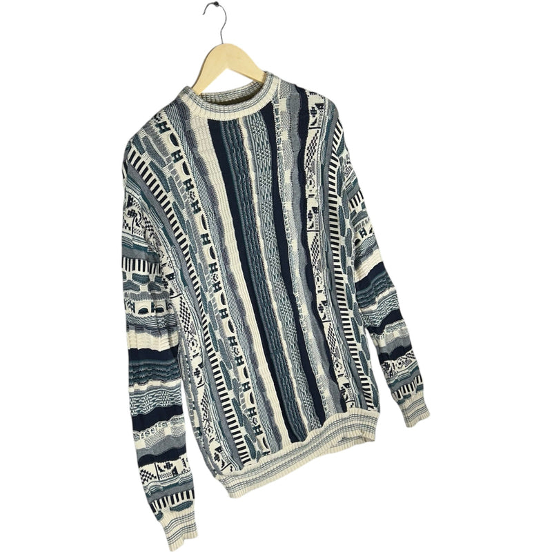 Vintage Coogi 3D Knit Wool Sweater