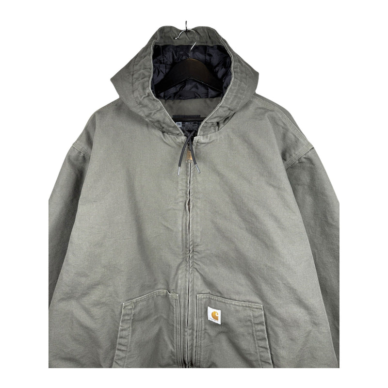 Vintage Carhartt Insulated Full Zip Hoodie