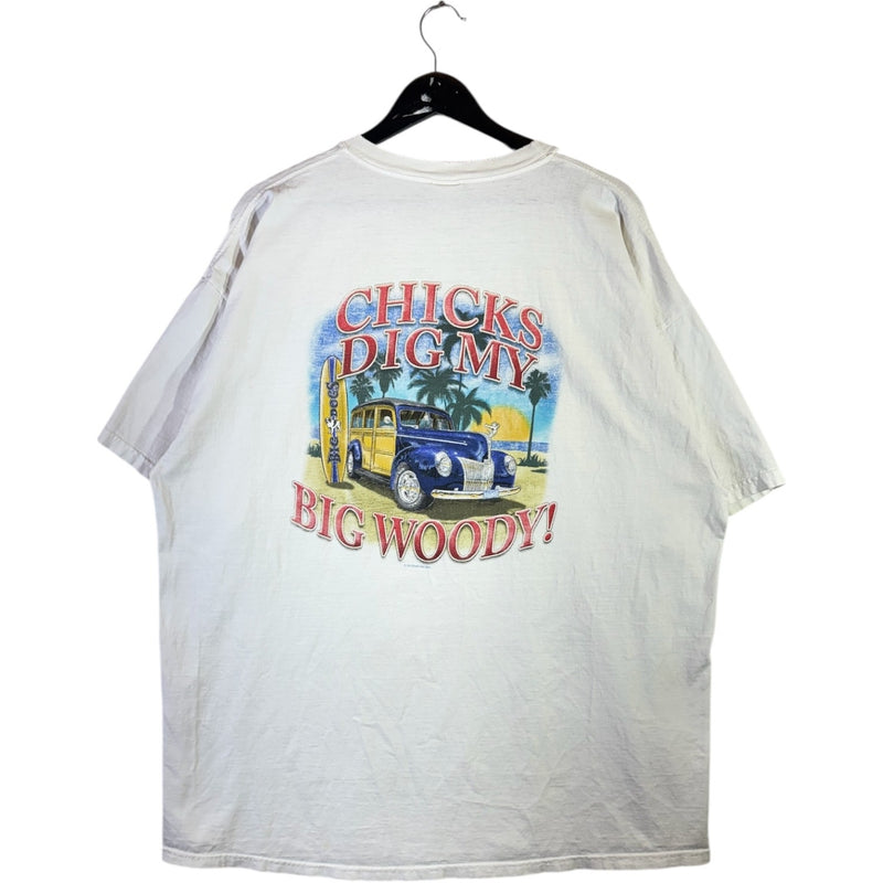 Vintage Big Dogs Chicks Dig My Big Woody T-Shirt