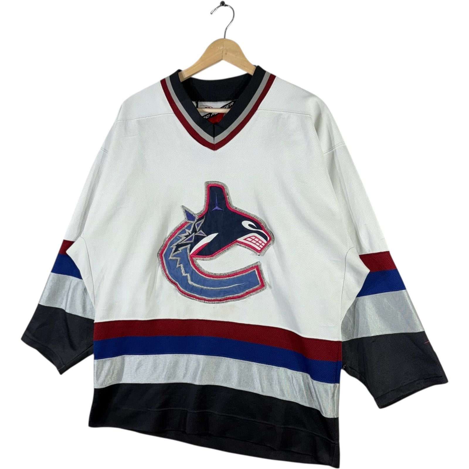 Vintage Vancouver Canucks NHL Long Sleeve Jersey