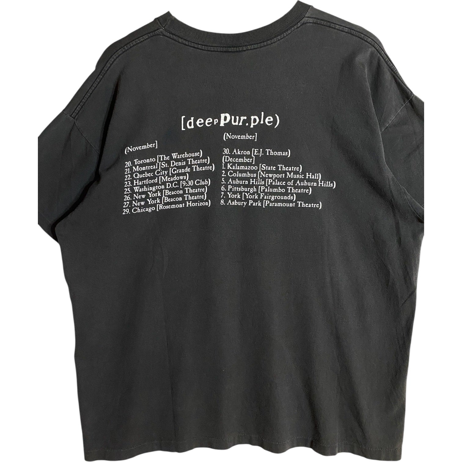 Vintage Deep Purple Purpendicular Band T-Shirt